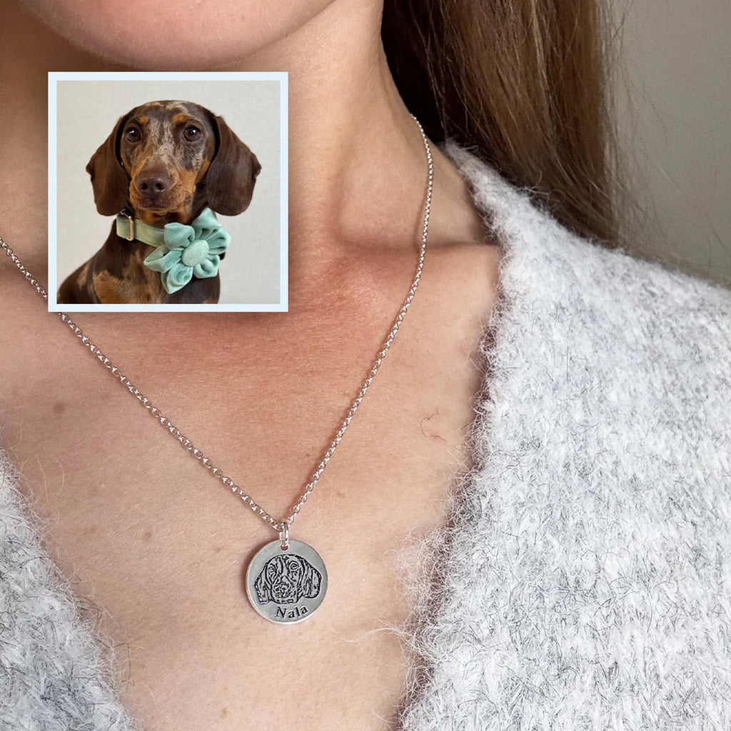 Collana con il volto del tuo pet